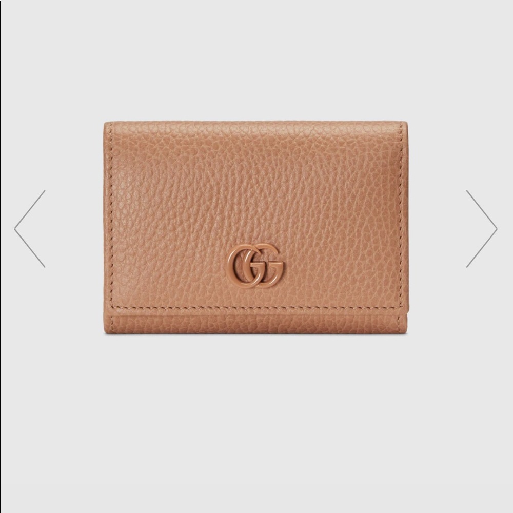 Brand New Gucci GG Marmont card case wallet